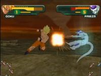 une photo d'Ã©cran de Dragon Ball Z - Budokai sur Nintendo Gamecube